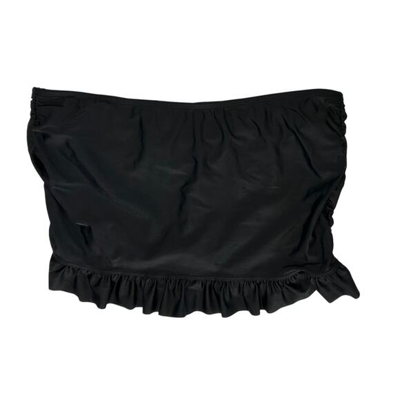 2/$15 Catalina Zebra Print Swim Set Halter Tankini Top + Skirt Swimsuit Size L - Picture 5 of 11